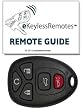 2008-2010 Buick Enclave Keyless Entry Remote Fob Clicker With Free Do-It-Yourself Programming+ Free eKeylessRemotes Guide