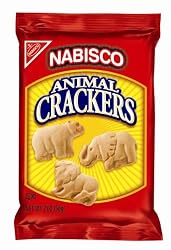 Nabisco Animal Crackers, 1-Ounce Packages (Pack of 48)