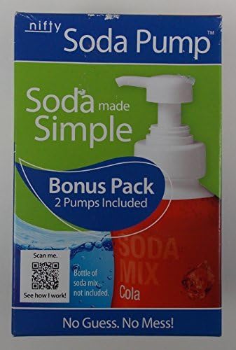 Nifty Soda Pump Bonus Pack - 2 Pumps Included