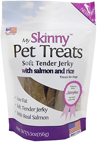 My Skinny Pet Salmon & Rice Jerky Treats - 5.5oz