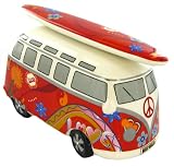 AT-Giftware - Tirelire - Van Retro Camper - Peace & Love