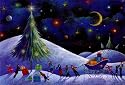 Decorating The Trees - 10 Cancer Research UK Charity Christmas Cards - All profits go towards our life-saving work
