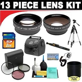 2x Digital Telephoto Professional Series Lens + 0.5x Digital Wide Angle Macro Professional Series... by DIGITAL CONCEPTS1