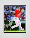 Dmitri Young 2008 Batting Action Double Matted 8O x 10O Photograph (Unframed)
