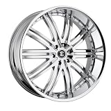 2crave #11 Rims Wheels 22x9.5 5H-127mm Chevrolet Chrome 4pc-1set by 2crave