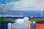 Art Print, Noon Landscape by Nicholas De Stael, Final Size: 40 in X 26.75 in