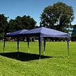 10 x 20 EZ POP UP BLUE Canopy New Gazebo NO Sidewalls