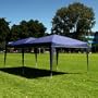 10 x 20 EZ POP UP BLUE Canopy New Gazebo NO Sidewalls