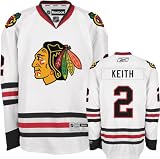 Duncan Keith Premier Jersey: Chicago Blackhawks #2 White Premier Jersey