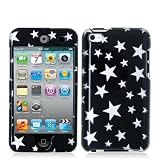 Star 2d Hard Snap-on Crystal Skin Case Cover Accessory for Ipod Touch 4th Generation 4g 4 8gb 32gb 64gb by Electromaster