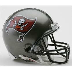 Tampa Bay Buccaneers Miniature Replica NFL Helmet w/Z2B Mask