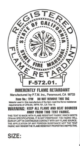 20' X 24' Heavy Duty Silver Fire Retardant Tarp On Sale