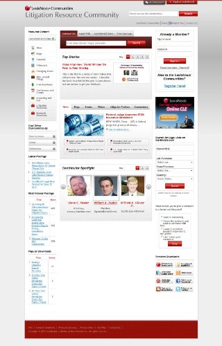 Image #1 of Litigation Resource Community