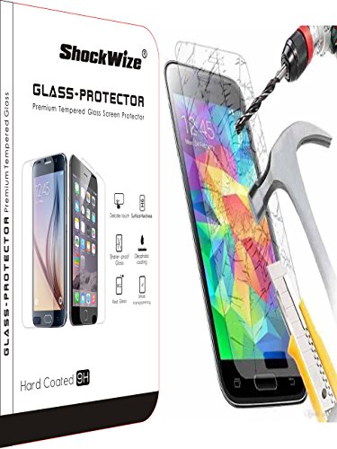 Samsung Galaxy Grand Prime Ballistic Screen Protector ShockWize ® [Tempered Glass] .3mm Thin Premium Real Glass Screen Protector Galaxy Grand Prime G530 [Lifetime Warranty]