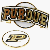 Purdue Boilermakers Hat Clip Golf Ball Marker