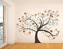 Wandtattoo Zauberbaum XXL Baum: Gr&ouml;&szlig;e: 1,70mbreit x 1,20m hoch