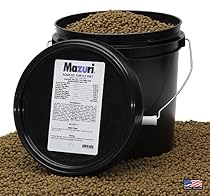 Mazuri Aquatic Turtle Diet, Extruded 3.9mm Floating Pellet Is Designed For All Life Stages Of Freshwater Turtles. 3.5 lbs.
