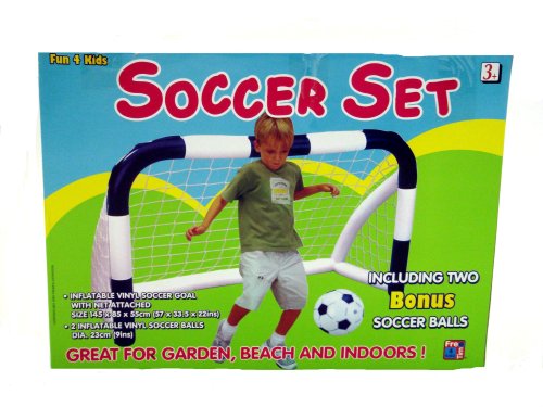 Childrens Toyshop  Toys : Portable Inflatable Football Set