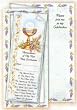 100 Tri-Fold First Communion Invitations in English (Made in Italy) with Removable Bookmark and Envelopes