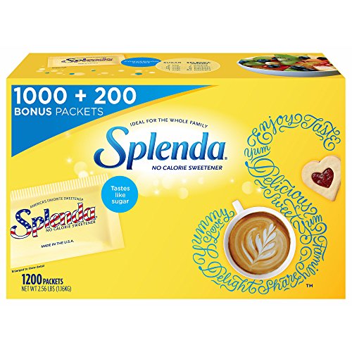 Splenda no calorie sweetener value pack, 1200 individua…