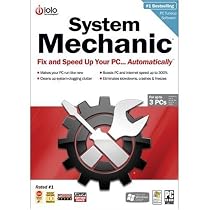 iolo Technology System Mechanic 3PCs 2008 PC Maintenance Tuneup Boost Cleanup Software