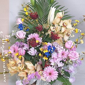 豪華！ピンク系アレンジメント