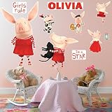 Olivia Giant Wall Decals Child