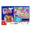 Littlest Pet Shop 100 Piece Puzzle with Abby Cat Figure