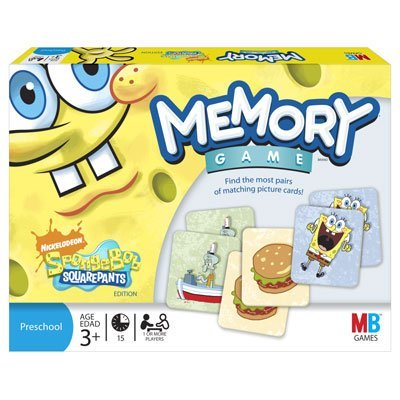 Hasbro Games Memory SpongeBob