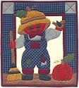 Rachel's of Greenfield Pumpkin Head Quilt Kit