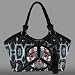 ED HARDY ORIGINAL PABLO ZIPTOP TOTE SHOULDER BAG