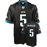 Donovan McNabb #5 Philadelphia Eagles Youth NFL Replica Player Jersey (Black) (Small)