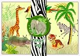 Dolce Mia Jungle Animals Safari Thank You Card - Pack of 10