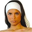 Stretch Terry Spa Headband with Velcro (4 Count/AH1003x4)