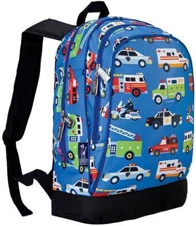 Wildkin Extra-Durable Olive Kids Heroes Sidekick Polyester Fabric Backpack