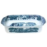 Spode Blue Italian Rectangular Baker - 15