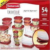 Rubbermaid EasyFind Lids Storage Set - 54pc