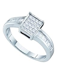0.40CT DIAMOND INVISIBLE RING