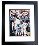 Cris Collinsworth Autographed/Hand Signed Cincinnati Bengals 8x10 Photo BLACK CUSTOM FRAME