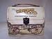 Western Trail Conestoga Wagon Lunchbox Tin Tote
