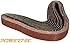 POWERTEC 111530 2-Inch x 72-Inch 240 Grit Aluminum Oxide Sanding Belt, 10-Pack