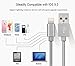 Alanda iPhone Lightning Cable 2pack 10ft Braided Lightning USB Charging Cable with Aluminum Connector for iPhone 7 7 Plus 6s 6s Plus 6 Plus 6 5s 5c 5 iPad Mini and iPod Compatible with iOS-Gray