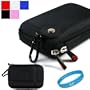 Black GPS 5 Inch Carrying Case for Garmin Nuvi 5000 1490t 1450 1450t Tomtom XXL 530s XXL 540tm 540s 540m 540s 540t 550tm 550t Magellan Maestro 5310 5045 Lm Motorola Montonav + SumacLife TM Wisdom Courage Wristband