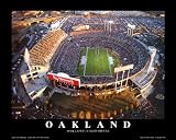 Oakland: Network Associates, Raiders Football Art Poster Print by
Mike Smith, 10x8