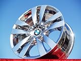 BMW 3-series SportStyle 161: Set of 4 genuine factory 17inch chrome wheels