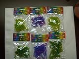 Tye Dye Animal Rubber Bands 72 Piece Set Consisting Of *Farm*Sealife*Zoo*Pet*&*DinosaursIMAGE