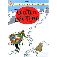 Tintin p�i Tib� : Edition en cr�ole r�unionnais