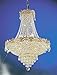 Classic Lighting 1855 G SC Regency II, Crystal, Chandelier, 21" x 21" x 29", 24k Gold Plate