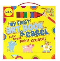 Alex Toys: My First Art Book & Easel: Color, Draw, Paint, Create!