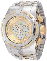 Big Sale Invicta Men's 0822 Reserve Chronograph Mother of Pearl Dial Stainless Steel Watch